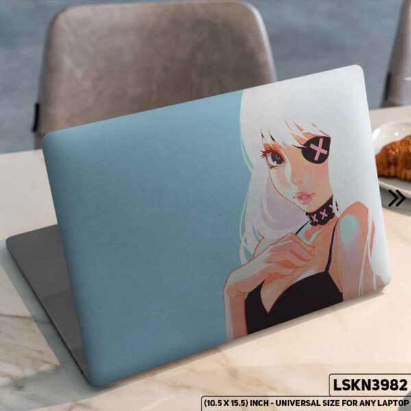 Fantacy Art Digital Illustration Matte Finished Removable Waterproof Laptop Sticker & Laptop Skin (Including FREE Accessories) - LSKN3982 - DDecorator