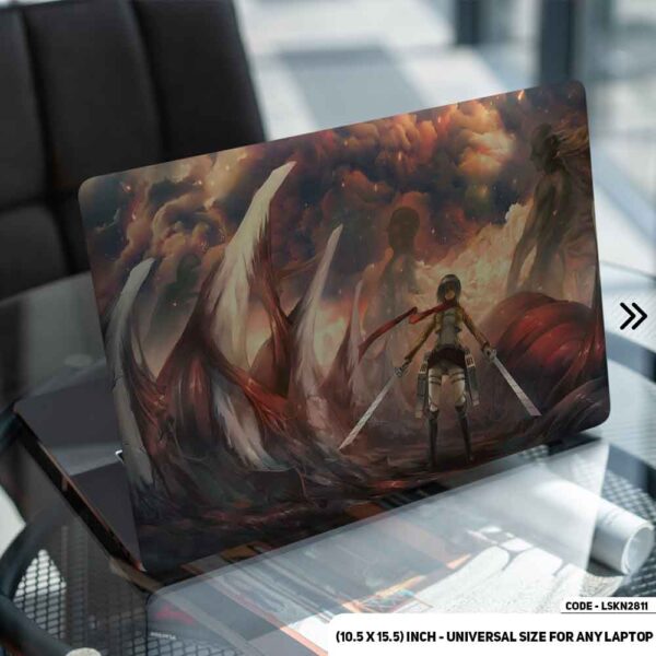 Digital Fantacy Anime Illustration Matte Finished Removable Waterproof Laptop Sticker & Laptop Skin (Including FREE Accessories) - LSKN2811 - DDecorator