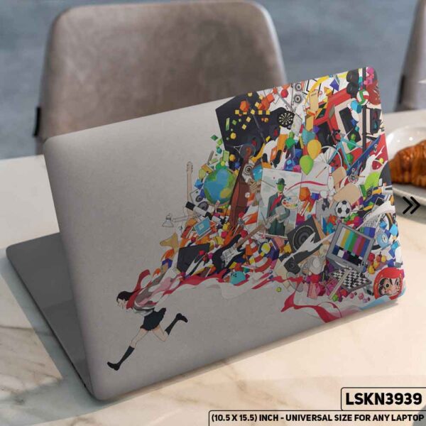 Fantacy Art Digital Illustration Matte Finished Removable Waterproof Laptop Sticker & Laptop Skin (Including FREE Accessories) - LSKN3939 - DDecorator