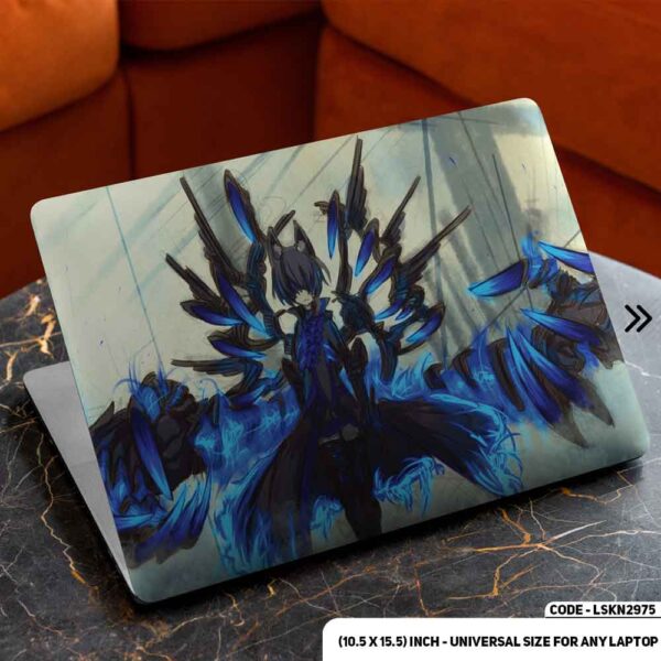 Digital Fantacy Cartoon Art Illustration Matte Finished Removable Waterproof Laptop Sticker & Laptop Skin (Including FREE Accessories) - LSKN2975 - DDecorator