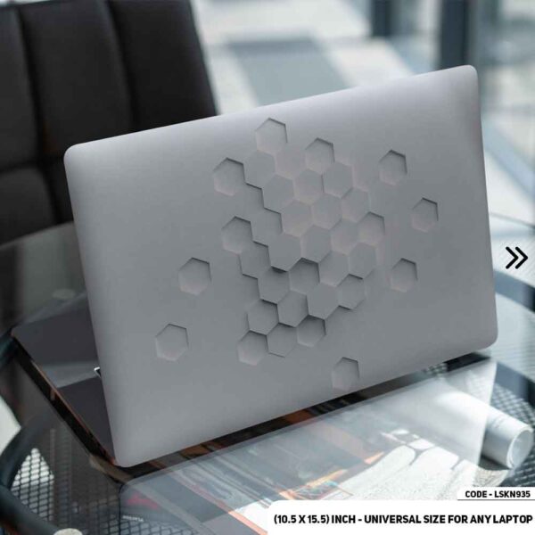 Geometric Shape Seamless Pattern Matte Finished Removable Waterproof Laptop Sticker & Laptop Skin (Including FREE Accessories) - LSKN935 - DDecorator