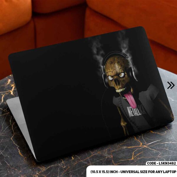 Digital Character Illustration Matte Finished Removable Waterproof Laptop Sticker & Laptop Skin (Including FREE Accessories) - LSKN3482 - DDecorator