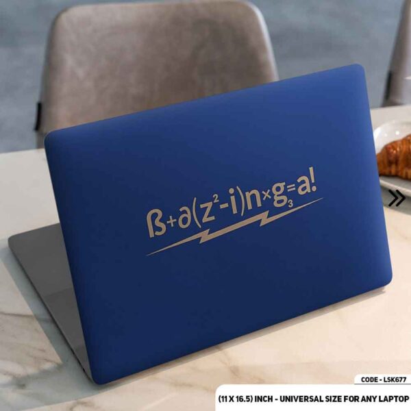 The Big Bang Theory Matte Finished Removable Waterproof Laptop Sticker & Laptop Skin (Including FREE Accessories) - LSKN677 - DDecorator