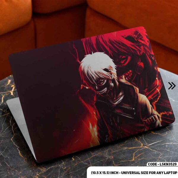 Anime Character Illustration Matte Finished Removable Waterproof Laptop Sticker & Laptop Skin (Including FREE Accessories) - LSKN3529 - DDecorator