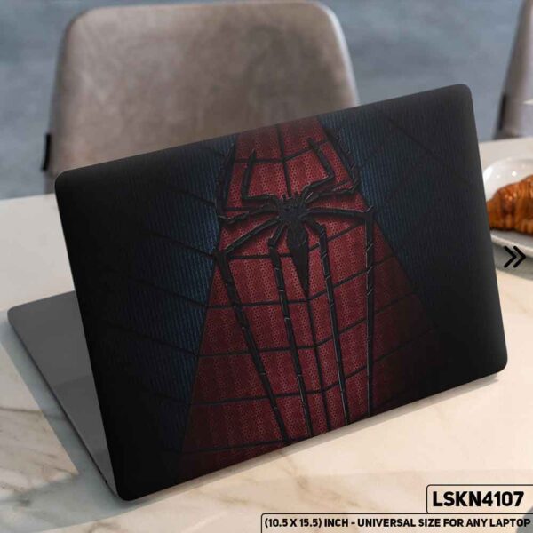 Spiderman Marvel Matte Finished Removable Waterproof Laptop Sticker & Laptop Skin (Including FREE Accessories) - LSKN4107 - DDecorator