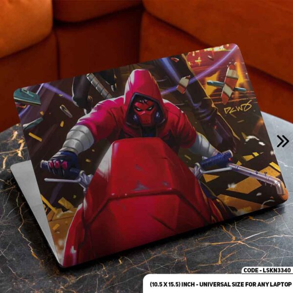 Digital Fantacy Anime Digital Art Illustration Matte Finished Removable Waterproof Laptop Sticker & Laptop Skin (Including FREE Accessories) - LSKN3340 - DDecorator