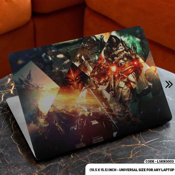 Digital Digital Character Art Illustration Matte Finished Removable Waterproof Laptop Sticker & Laptop Skin (Including FREE Accessories) - LSKN3003 - DDecorator