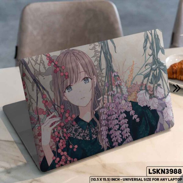 Fantacy Art Digital Illustration Matte Finished Removable Waterproof Laptop Sticker & Laptop Skin (Including FREE Accessories) - LSKN3988 - DDecorator