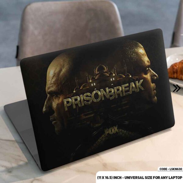 Prison Break Poster Matte Finished Removable Waterproof Laptop Sticker & Laptop Skin (Including FREE Accessories) - LSKN630 - DDecorator