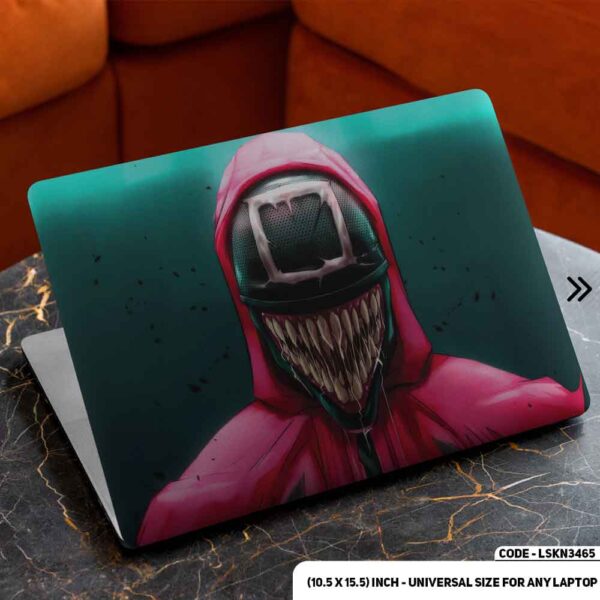 Digital Character Illustration Matte Finished Removable Waterproof Laptop Sticker & Laptop Skin (Including FREE Accessories) - LSKN3465 - DDecorator