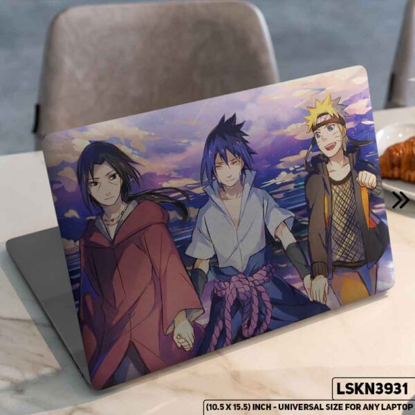 Anime Character Illustration Matte Finished Removable Waterproof Laptop Sticker & Laptop Skin (Including FREE Accessories) - LSKN3931 - DDecorator