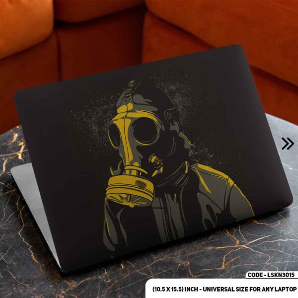 Spooky Face Matte Finished Removable Waterproof Laptop Sticker & Laptop Skin (Including FREE Accessories) - LSKN3015 - DDecorator