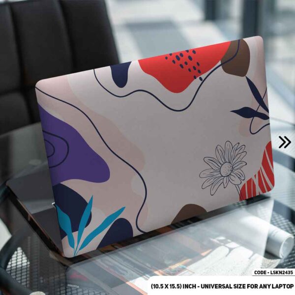 Seamless Geomatric Pattern Matte Finished Removable Waterproof Laptop Sticker & Laptop Skin (Including FREE Accessories) - LSKN2435 - DDecorator