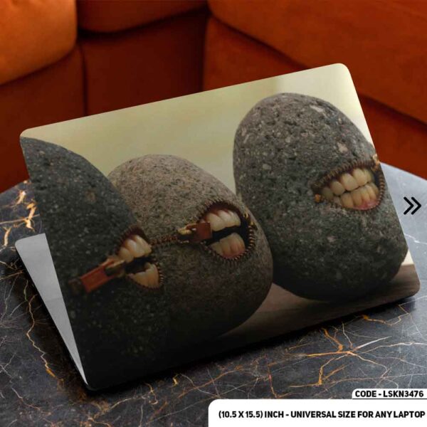 Digital Character Illustration Matte Finished Removable Waterproof Laptop Sticker & Laptop Skin (Including FREE Accessories) - LSKN3476 - DDecorator