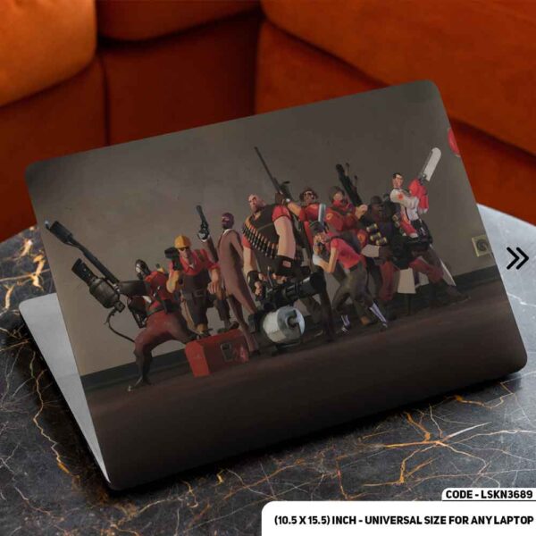 Anime Character Illustration Matte Finished Removable Waterproof Laptop Sticker & Laptop Skin (Including FREE Accessories) - LSKN3689 - DDecorator