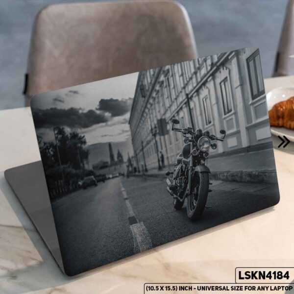 Bike Lover Bike Sticker Matte Finished Removable Waterproof Laptop Sticker & Laptop Skin (Including FREE Accessories) - LSKN4184 - DDecorator