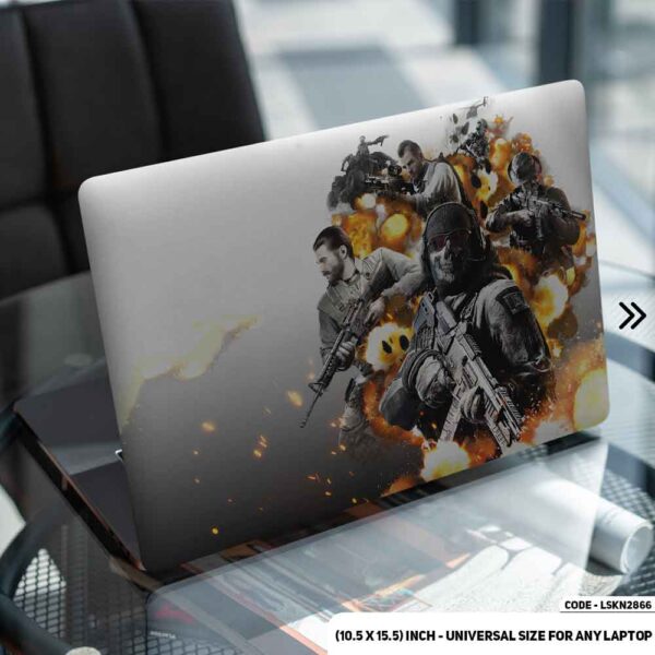Digital Digital Character Art Illustration Matte Finished Removable Waterproof Laptop Sticker & Laptop Skin (Including FREE Accessories) - LSKN2866 - DDecorator