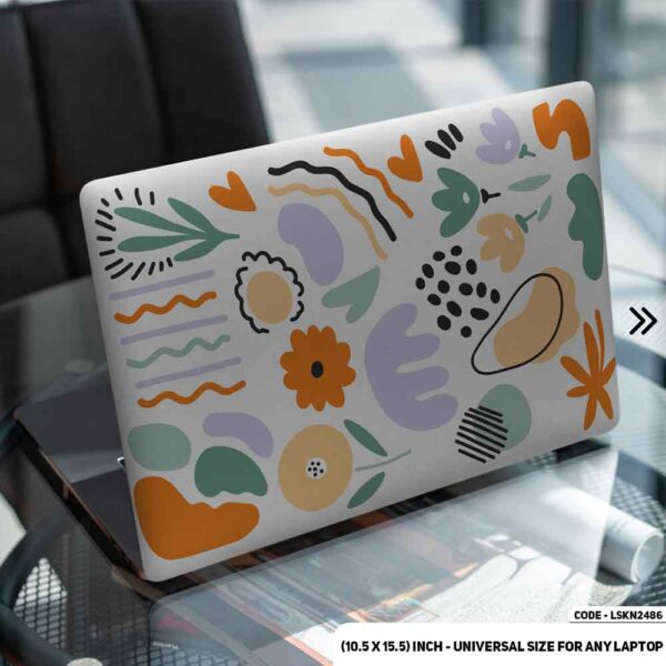 Seamless Pattern Matte Finished Removable Waterproof Laptop Sticker & Laptop Skin (Including FREE Accessories) - LSKN2486 - DDecorator