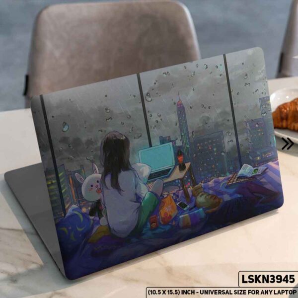 Fantacy Art Digital Illustration Matte Finished Removable Waterproof Laptop Sticker & Laptop Skin (Including FREE Accessories) - LSKN3945 - DDecorator