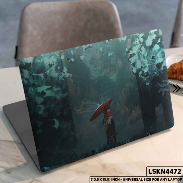 Fantacy Art Digital Illustration Matte Finished Removable Waterproof Laptop Sticker & Laptop Skin (Including FREE Accessories) - LSKN4472 - DDecorator