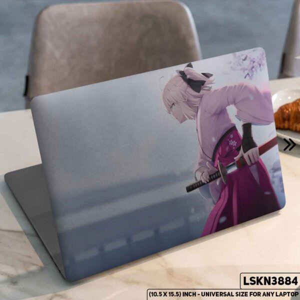 Fantacy Art Digital Illustration Matte Finished Removable Waterproof Laptop Sticker & Laptop Skin (Including FREE Accessories) - LSKN3884 - DDecorator