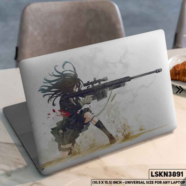 Fantacy Art Digital Illustration Matte Finished Removable Waterproof Laptop Sticker & Laptop Skin (Including FREE Accessories) - LSKN3891 - DDecorator