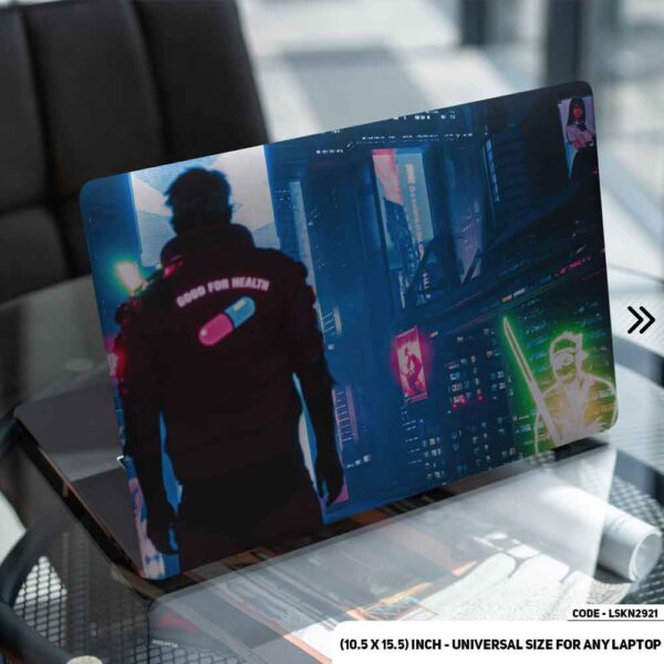 Digital Fantacy Art Illustration Matte Finished Removable Waterproof Laptop Sticker & Laptop Skin (Including FREE Accessories) - LSKN2921 - DDecorator