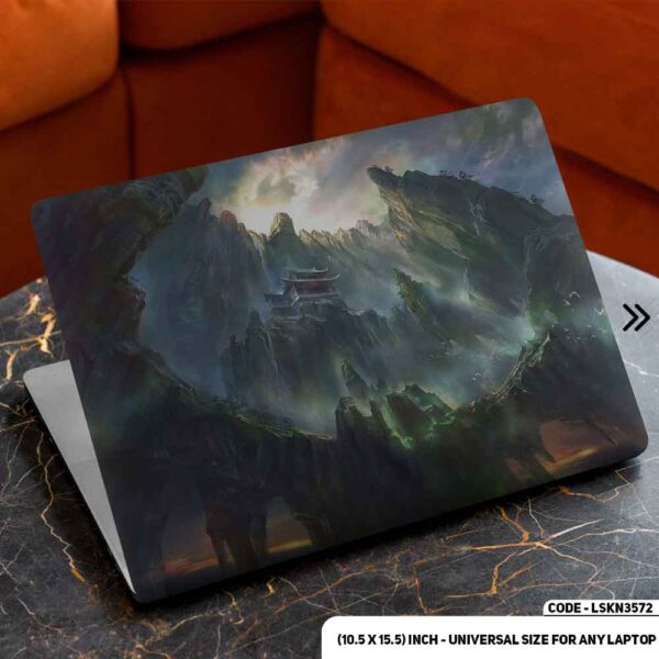 Fantacy Digital Illustration Matte Finished Removable Waterproof Laptop Sticker & Laptop Skin (Including FREE Accessories) - LSKN3572 - DDecorator