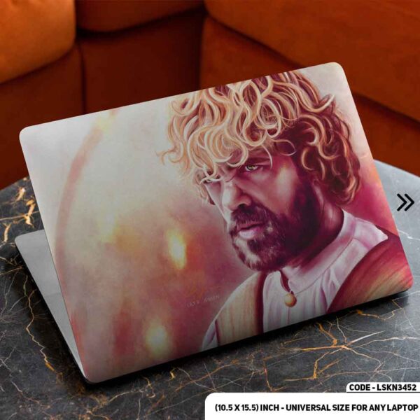 Digital Character Illustration Matte Finished Removable Waterproof Laptop Sticker & Laptop Skin (Including FREE Accessories) - LSKN3452 - DDecorator