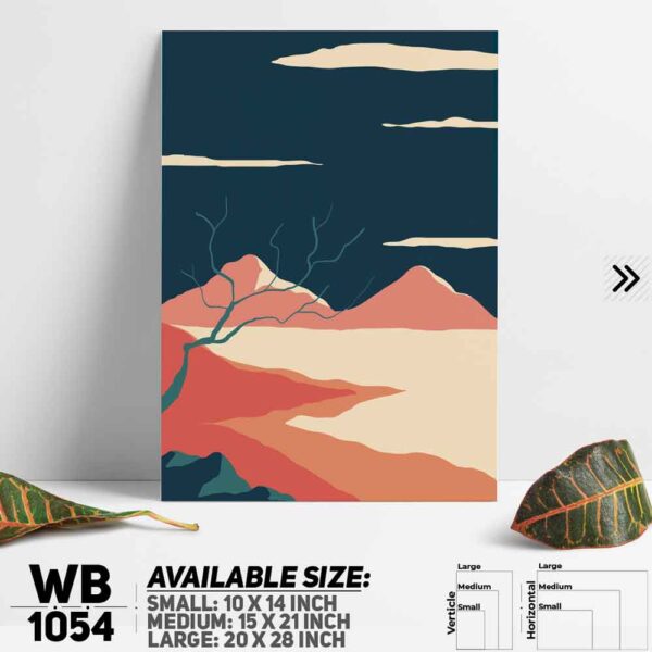 DDecorator Digital Painting Illustration Wall Decoration And Home Decoration PVC Wall Board And Wall Canvas - WB1054