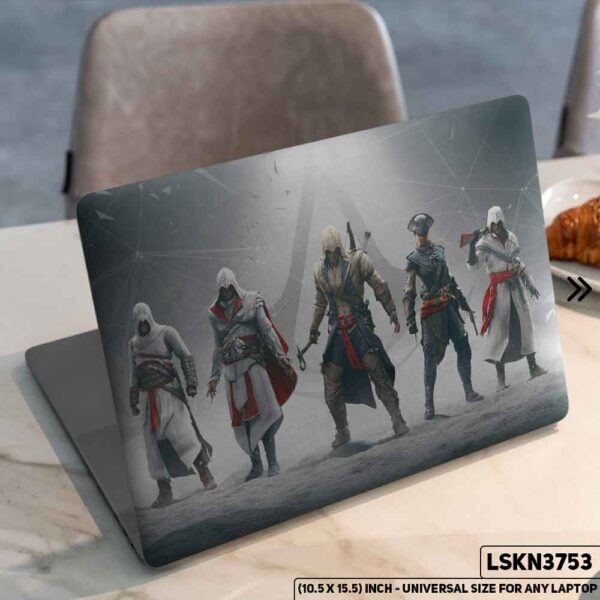 Digital Character Illustration Matte Finished Removable Waterproof Laptop Sticker & Laptop Skin (Including FREE Accessories) - LSKN3753 - DDecorator