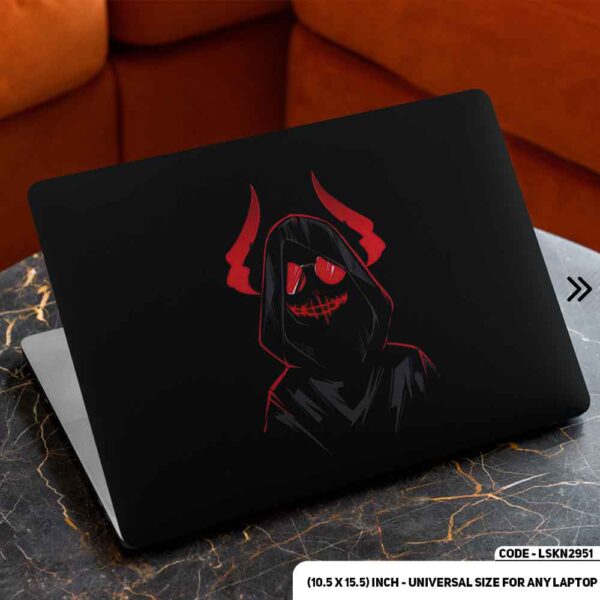 Digital Fantacy Cartoon Art Illustration Matte Finished Removable Waterproof Laptop Sticker & Laptop Skin (Including FREE Accessories) - LSKN2951 - DDecorator