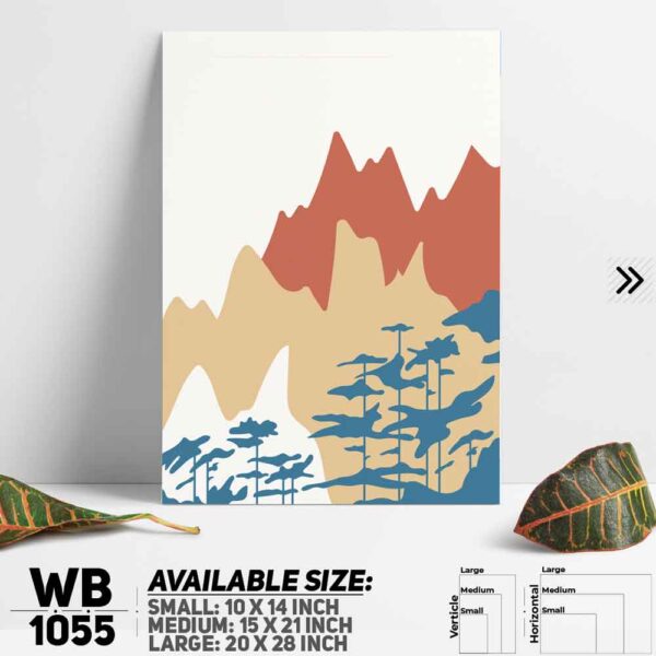 DDecorator Digital Painting Illustration Wall Decoration And Home Decoration PVC Wall Board And Wall Canvas - WB1055