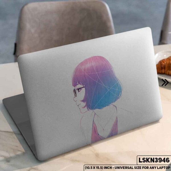 Fantacy Art Digital Illustration Matte Finished Removable Waterproof Laptop Sticker & Laptop Skin (Including FREE Accessories) - LSKN3946 - DDecorator