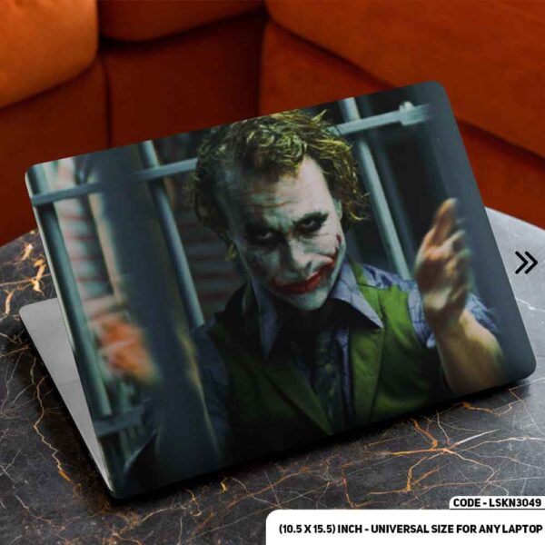 JOKER Digital Fantacy Art Illustration Matte Finished Removable Waterproof Laptop Sticker & Laptop Skin (Including FREE Accessories) - LSKN3049 - DDecorator