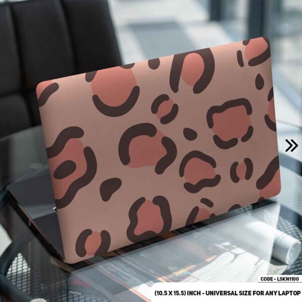 Pink Camel Flush Pattern Matte Finished Removable Waterproof Laptop Sticker & Laptop Skin (Including FREE Accessories) - LSKN1100 - DDecorator
