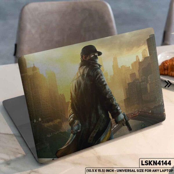 Digital Digital Illustration Matte Finished Removable Waterproof Laptop Sticker & Laptop Skin (Including FREE Accessories) - LSKN4144 - DDecorator