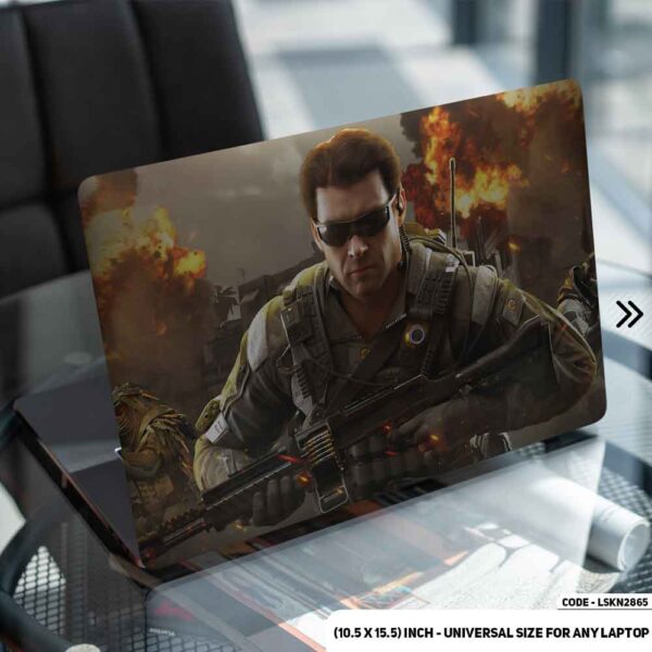 Digital Digital Character Art Illustration Matte Finished Removable Waterproof Laptop Sticker & Laptop Skin (Including FREE Accessories) - LSKN2865 - DDecorator