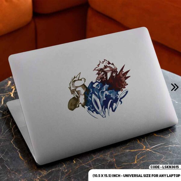 Digital Character Illustration Matte Finished Removable Waterproof Laptop Sticker & Laptop Skin (Including FREE Accessories) - LSKN3615 - DDecorator