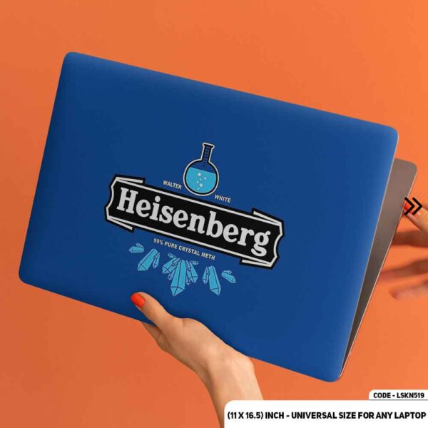 Breaking Bad Heisenberg Theory Matte Finished Removable Waterproof Laptop Sticker & Laptop Skin (Including FREE Accessories) - LSKN519 - DDecorator
