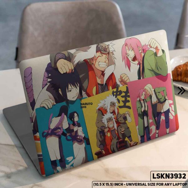 Anime Character Illustration Matte Finished Removable Waterproof Laptop Sticker & Laptop Skin (Including FREE Accessories) - LSKN3932 - DDecorator