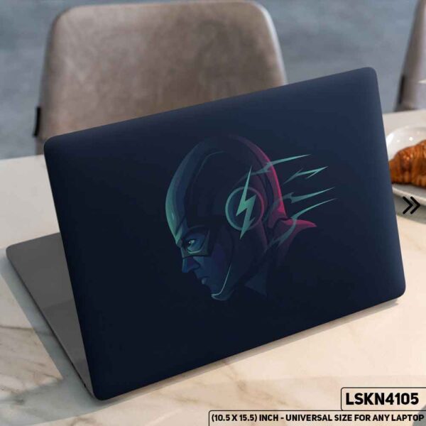 Flash Abstract Art Matte Finished Removable Waterproof Laptop Sticker & Laptop Skin (Including FREE Accessories) - LSKN4105 - DDecorator
