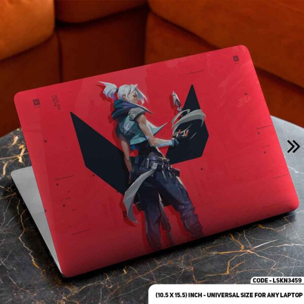 Digital Character Illustration Matte Finished Removable Waterproof Laptop Sticker & Laptop Skin (Including FREE Accessories) - LSKN3459 - DDecorator