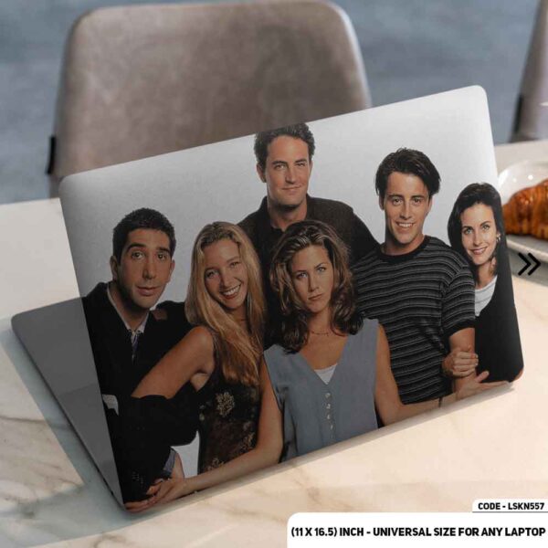 Friends Looking at You Matte Finished Removable Waterproof Laptop Sticker & Laptop Skin (Including FREE Accessories) - LSKN557 - DDecorator