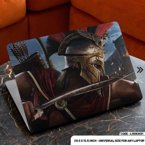 Movie Character Matte Finished Removable Waterproof Laptop Sticker & Laptop Skin (Including FREE Accessories) - LSKN3651 - DDecorator
