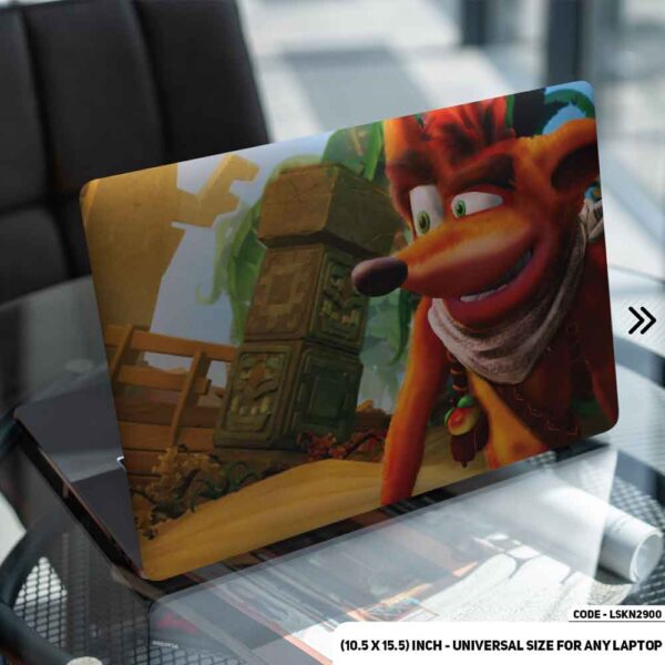 Digital Cartoon Character Art Illustration Matte Finished Removable Waterproof Laptop Sticker & Laptop Skin (Including FREE Accessories) - LSKN2900 - DDecorator