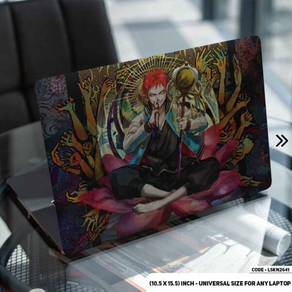 Fantasy Fighting Beast Illustration Matte Finished Removable Waterproof Laptop Sticker & Laptop Skin (Including FREE Accessories) - LSKN2641 - DDecorator