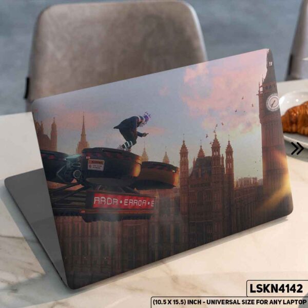 Digital Digital Illustration Matte Finished Removable Waterproof Laptop Sticker & Laptop Skin (Including FREE Accessories) - LSKN4142 - DDecorator