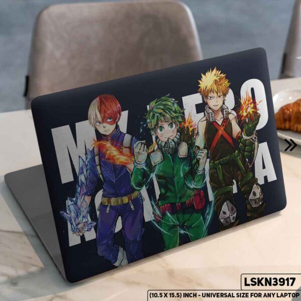 Anime Character Illustration Matte Finished Removable Waterproof Laptop Sticker & Laptop Skin (Including FREE Accessories) - LSKN3917 - DDecorator
