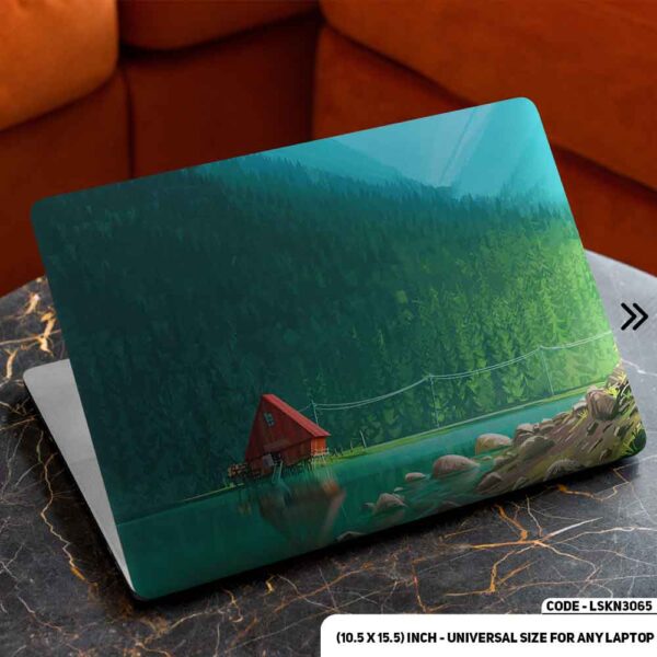 Digital Fantacy Cartoon Art Illustration Matte Finished Removable Waterproof Laptop Sticker & Laptop Skin (Including FREE Accessories) - LSKN3065 - DDecorator